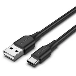 Vention Cable USB 2.0 Tipo-C Macho a USB A Macho 1,5 m Negro